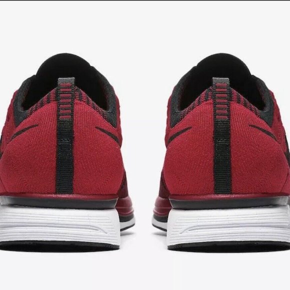 Nike Flyknit Trainer University Red Black Shoes Mens Size 10 Running AH8396-601 main image 4